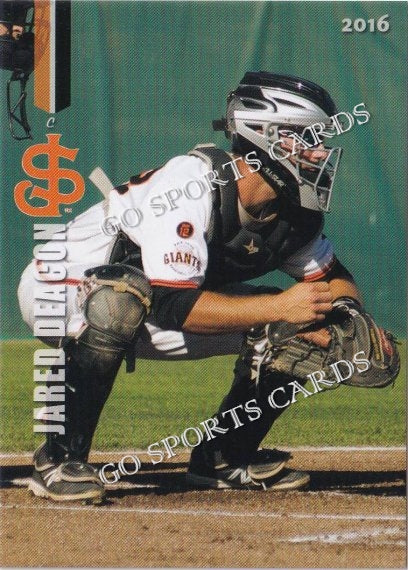 2016 San Jose Giants Jared Deacon