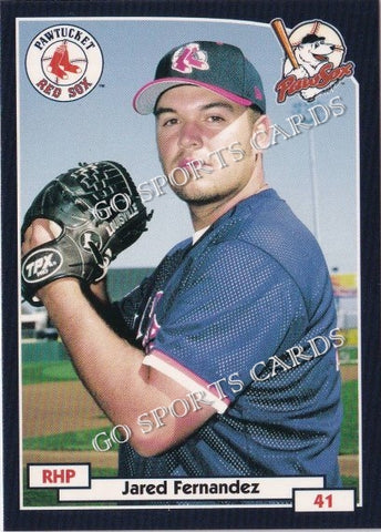 2000 Pawtucket Red Sox Jared Fernandez