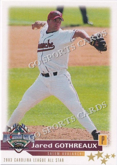 2003 California Carolina League All Star Game Jared Gothreaux