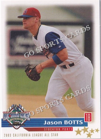 2003 California Carolina League All Star Game Jason Botts