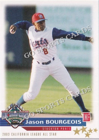 2003 California Carolina League All Star Game Jason Bourgeois