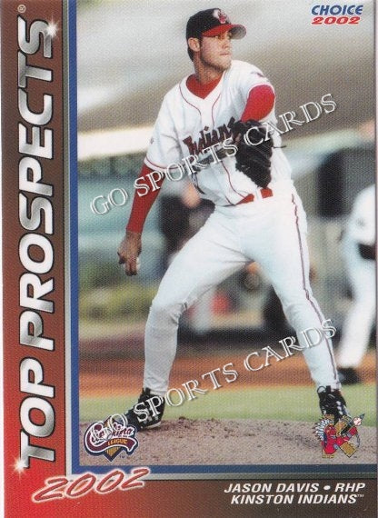 2002 Carolina League Top Prospects Jason Davis