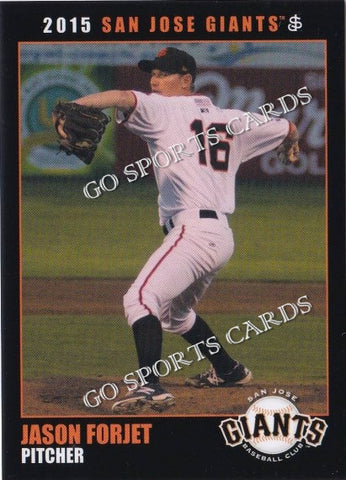 2015 San Jose Giants Jason Forjet