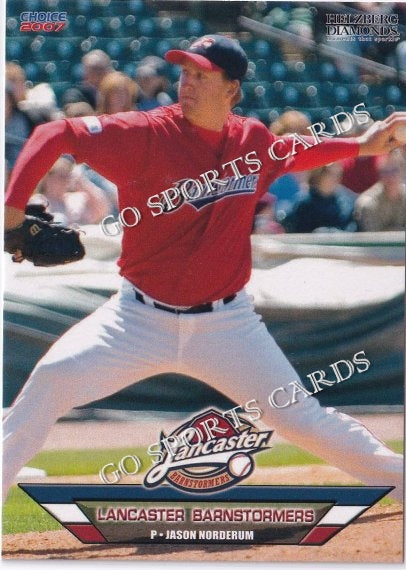 2007 Lancaster Barnstormers Jason Norderum