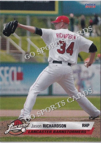 2013 Lancaster Barnstormers Jason Richardson