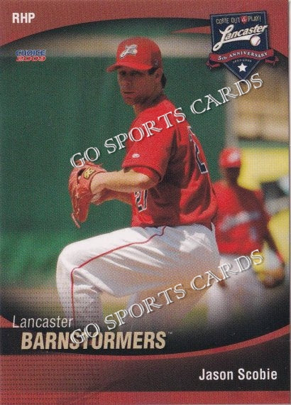 2009 Lancaster Barnstormers Jason Scobie