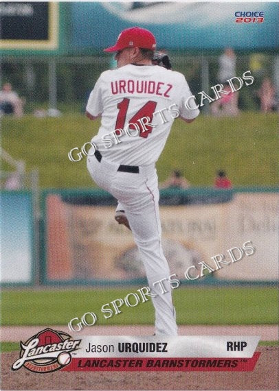 2013 Lancaster Barnstormers Jason Urquidez