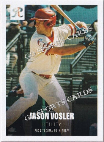 2024 Tacoma Rainiers Jason Vosler