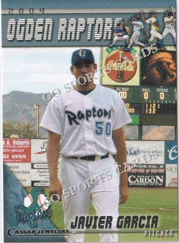 2004 Ogden Raptors Javier Garcia