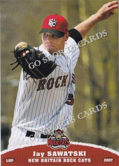 2007 New Britain Rock Cats Jay Sawatski