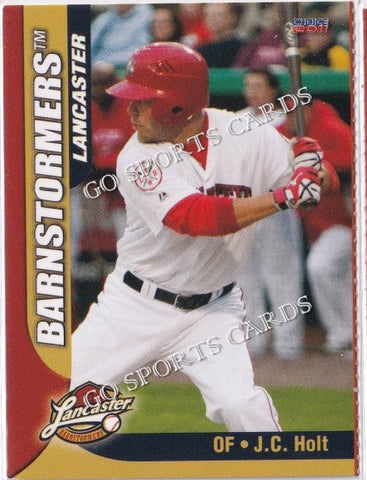 2011 Lancaster Barnstormers Perforated JC Holt