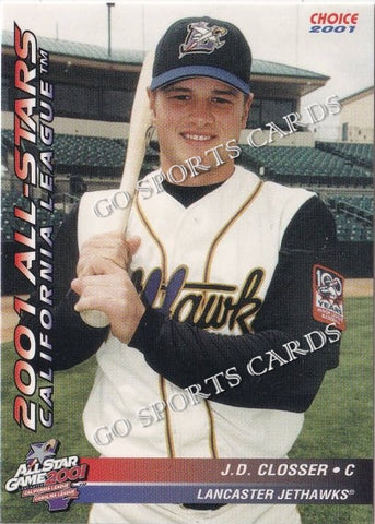 2001 California Carolina League All Star Game JD Closser