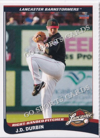 2012 Lancaster Barnstormers Perforated JD Durbin