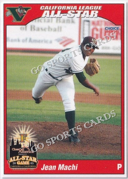 2005 California Carolina League All Star Game Jean Machi