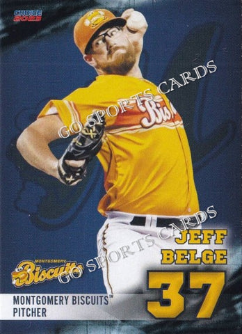 2023 Montgomery Biscuits Jeff Belge