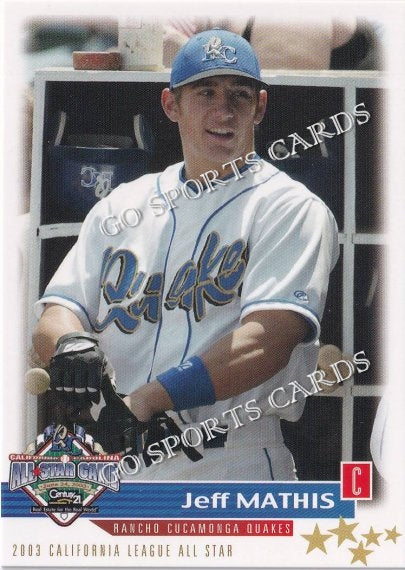 2003 California Carolina League All Star Game Jeff Mathis