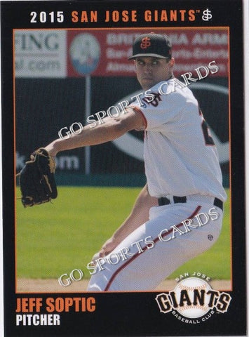 2015 San Jose Giants Jeff Soptic