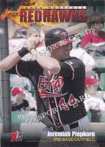 2009 Fargo Moorhead RedHawks Jeremiah Piepkorn