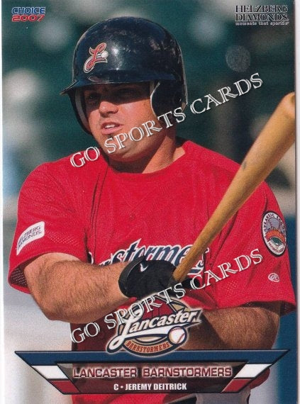 2007 Lancaster Barnstormers Jeremy Deitrick