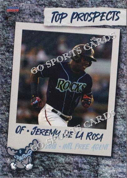 2023 Wilmington Blue Rocks Top Prospects Jeremy De La Rosa