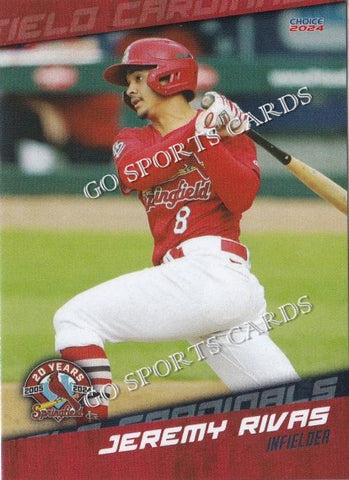 2024 Springfield Cardinals Jeremy Rivas