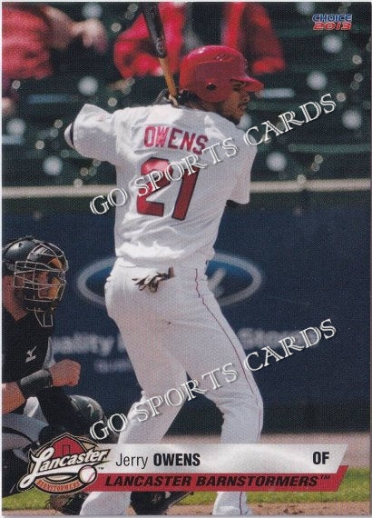 2013 Lancaster Barnstormers Jerry Owens