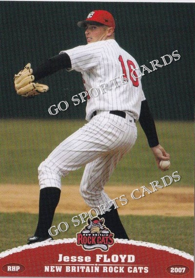 2007 New Britain Rock Cats Jesse Floyd