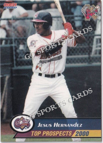 2000 Carolina League Top Prospects Jesus Hernandez