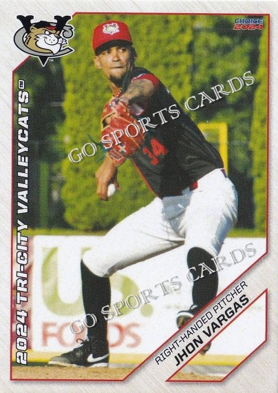 2024 Tri City ValleyCats Jhon Vargas