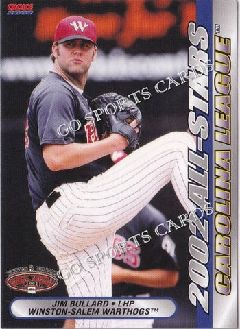 2002 California Carolina League All Star Game Jim Bullard