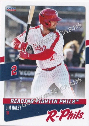 2024 Reading Fightin Phils Jim Haley