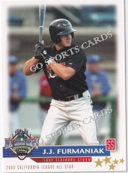 2003 California Carolina League All Star Game JJ Furmaniak