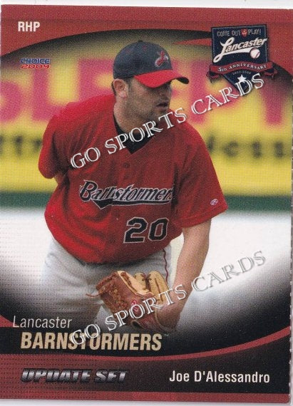 2009 Lancaster Barnstormers Update Perforated Joe D'Alessandro