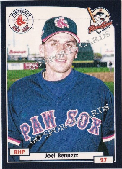 2000 Pawtucket Red Sox Joel Bennett