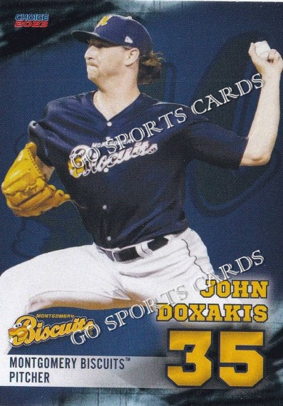 2023 Montgomery Biscuits John Doxakis