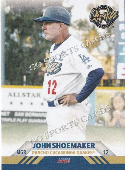 2024 Rancho Cucamonga Quakes John Shoemaker