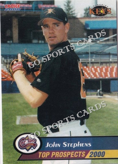 2000 Carolina League Top Prospects John Stephens