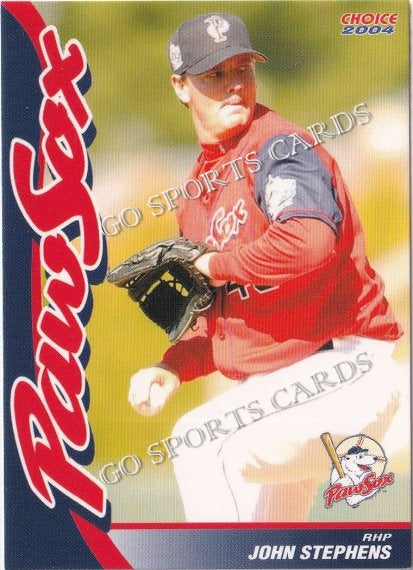 2004 Pawtucket Red Sox John Stephens