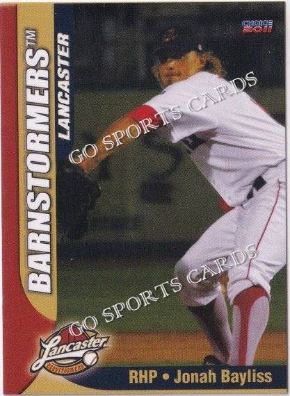 2011 Lancaster Barnstormers Jonah Bayliss