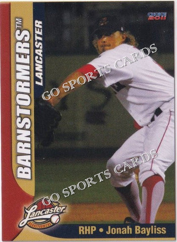 2011 Lancaster Barnstormers Jonah Bayliss