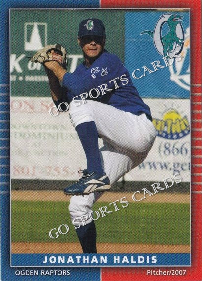 2007 Ogden Raptors Jonathan Haldis