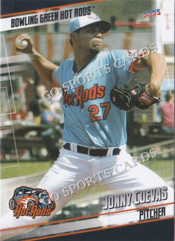 2024 Bowling Green Hot Rods Jonny Cuevas