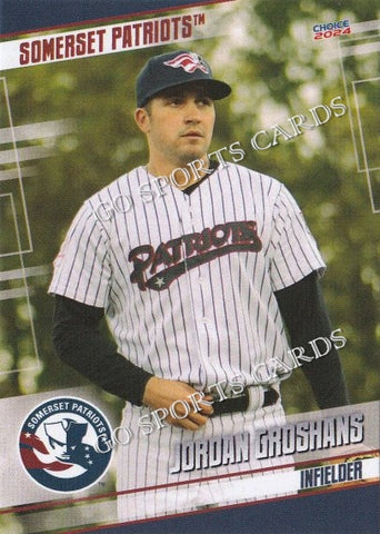 2024 Somerset Patriots Jordan Groshans