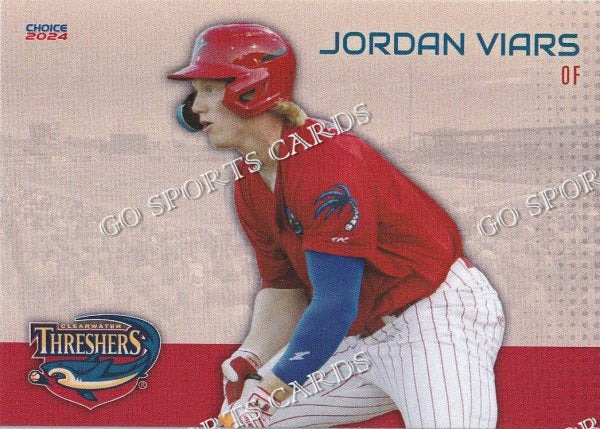 2024 Clearwater Threshers Jordan Viars