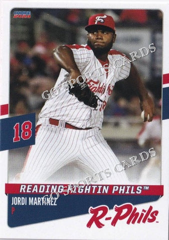 2024 Reading Fightin Phils Jordi Martinez