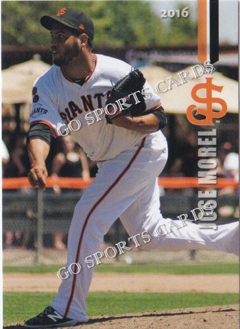 2016 San Jose Giants Jose Morel