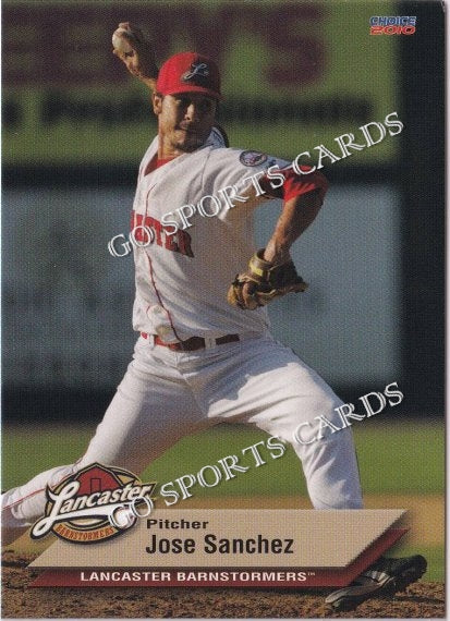 2010 Lancaster Barnstormers Jose Sanchez