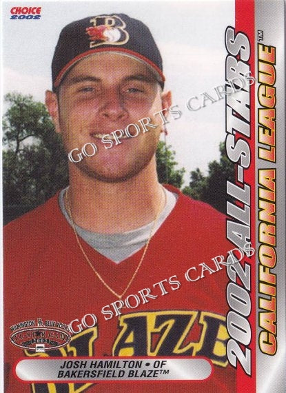 2002 California Carolina League All Star Game Josh Hamilton