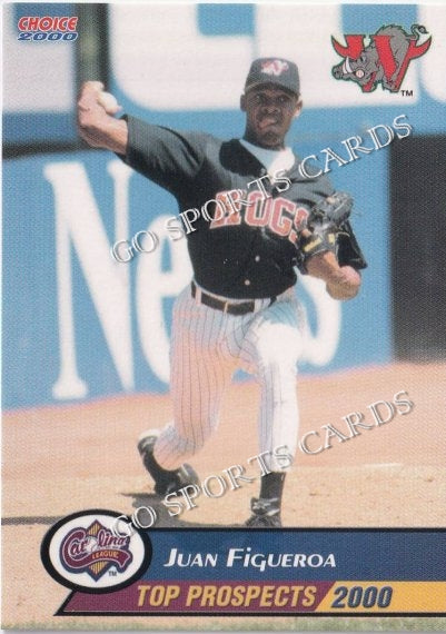 2000 Carolina League Top Prospects Juan Figueroa