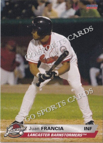 2008 Lancaster Barnstormers Juan Francia